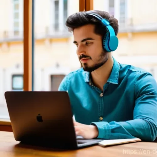 Home 22 디지털 노마드의 시간에 대한 철학 - **Prompt 1: Focused Productivity in a Vibrant Cafe**
A diverse young digital nomad, approximatel...