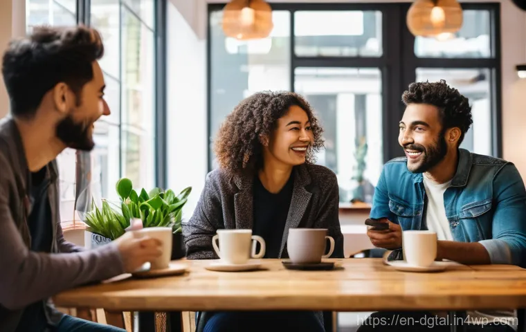 디지털 노마드의 글로벌 작업 환경 조성 - **"A male digital nomad in his early 30s, dressed in smart-casual, fully clothed attire, sits on a c...
